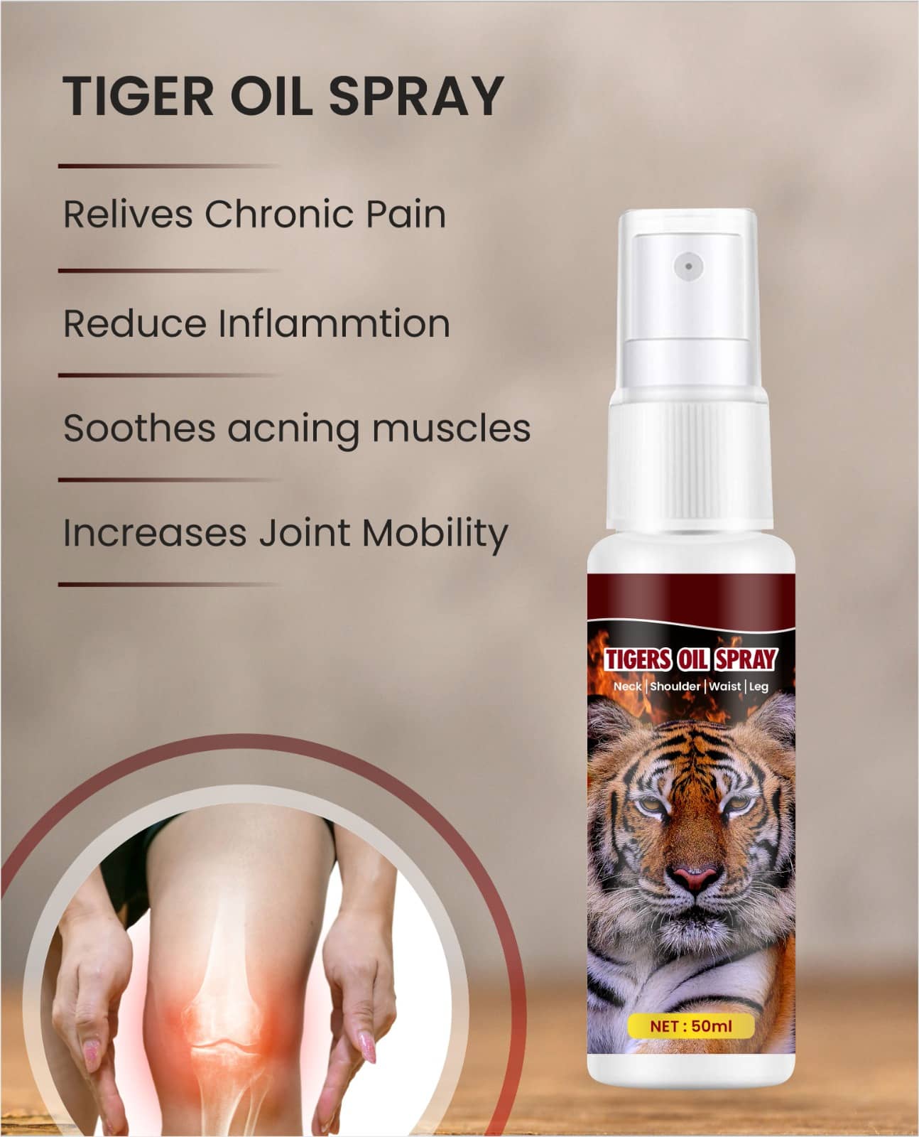 BEJOY Pain Relief Oil ( Pack of 1 )