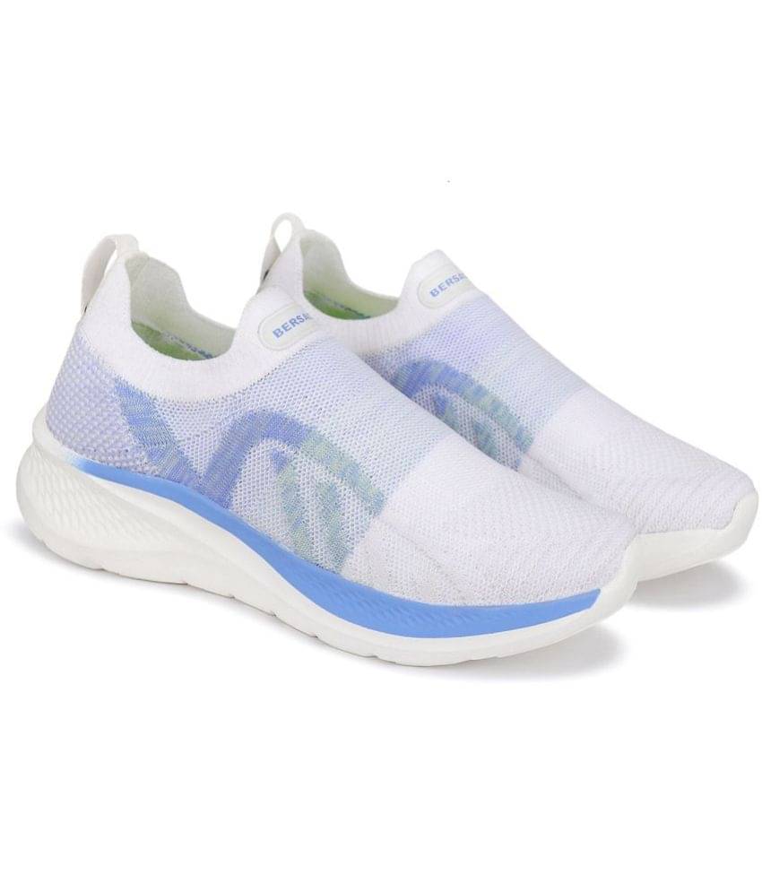     			Bersache - White Women's Running Shoes