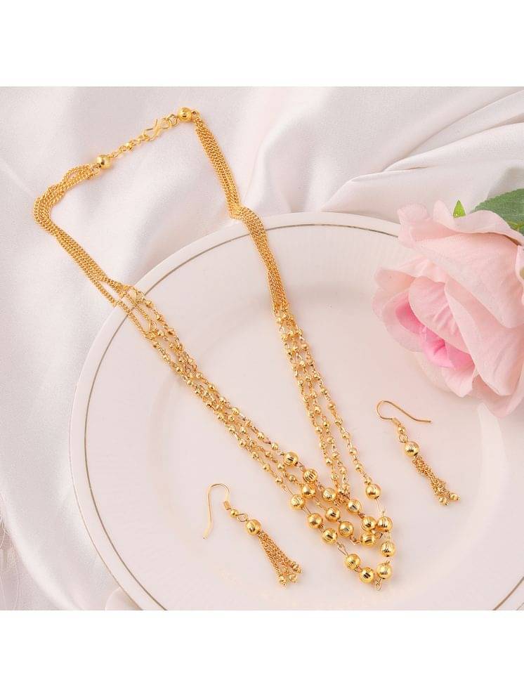     			Bhagya Lakshmi Golden Mangalsutra Set ( Pack of 1 )
