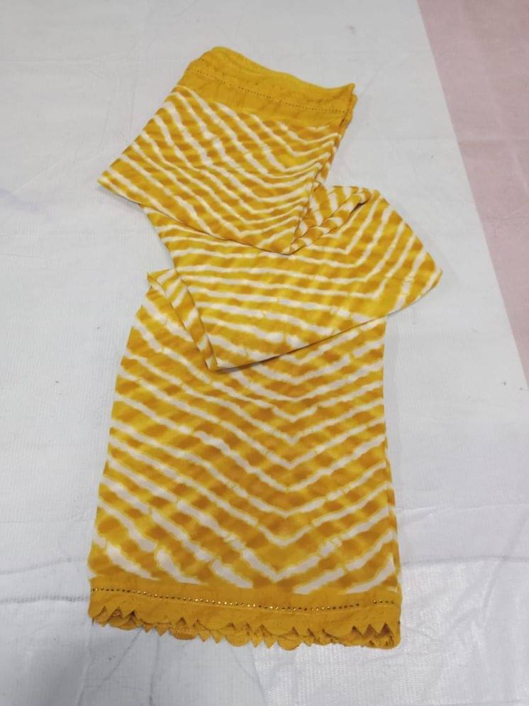 Bhuwal Fashion Georgette Printed Saree With Unstitched Blouse Piece ( Yellow1 ) Bhuwal Fashion Georgette Printed Saree With Unstitched Blouse Piece ( Yellow1 )