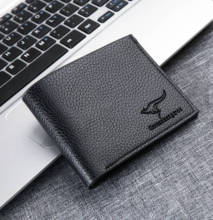 Carson Kangaroo Brown PU Men's Regular Wallet ( Pack of 1 ) - Handbags | Buy online on ZillyBuy