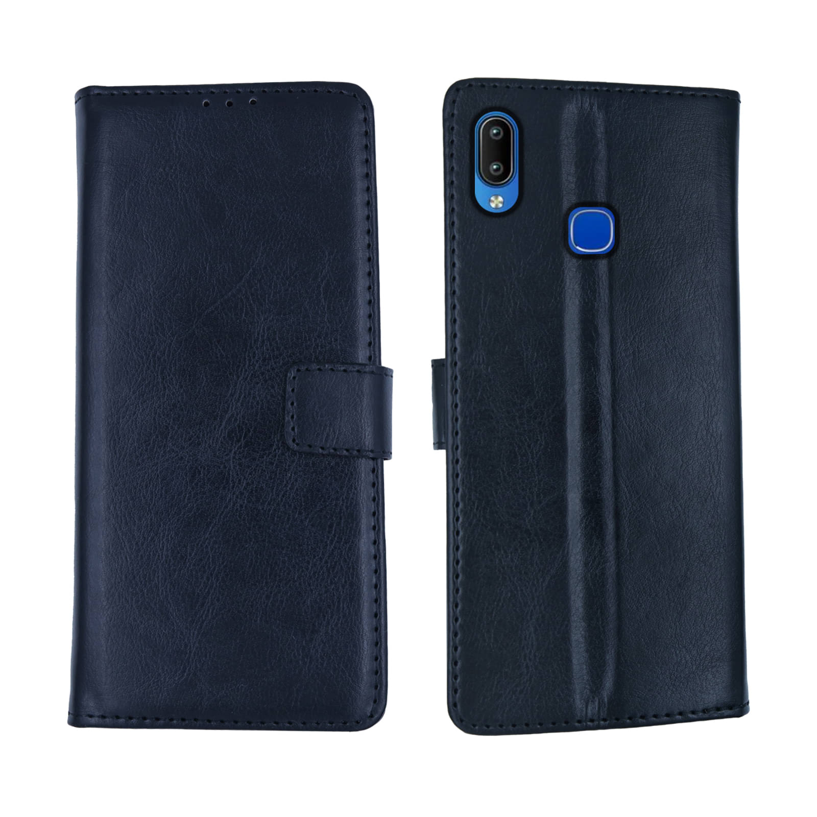 ERAFLABBY Brown Flip Cover Artificial Leather Compatible For Vivo Y95 ( Pack of 1 ) ERAFLABBY Brown Flip Cover Artificial Leather Compatible For Vivo Y95 ( Pack of 1 )