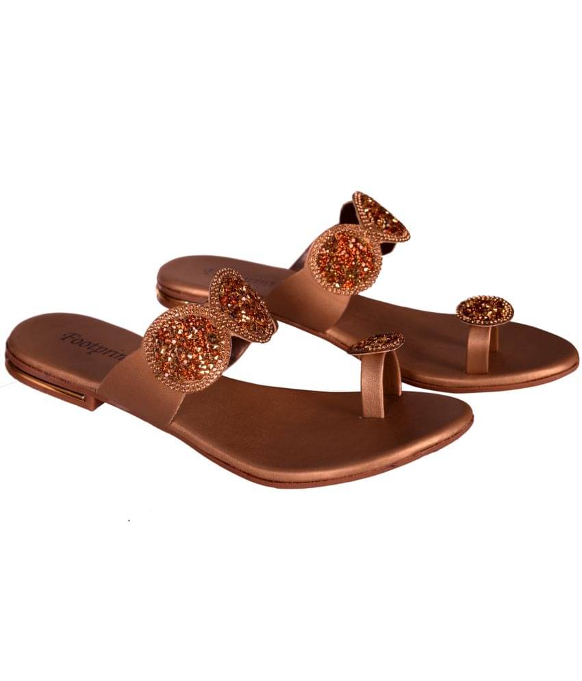     			Footprints Brown Women's Flats