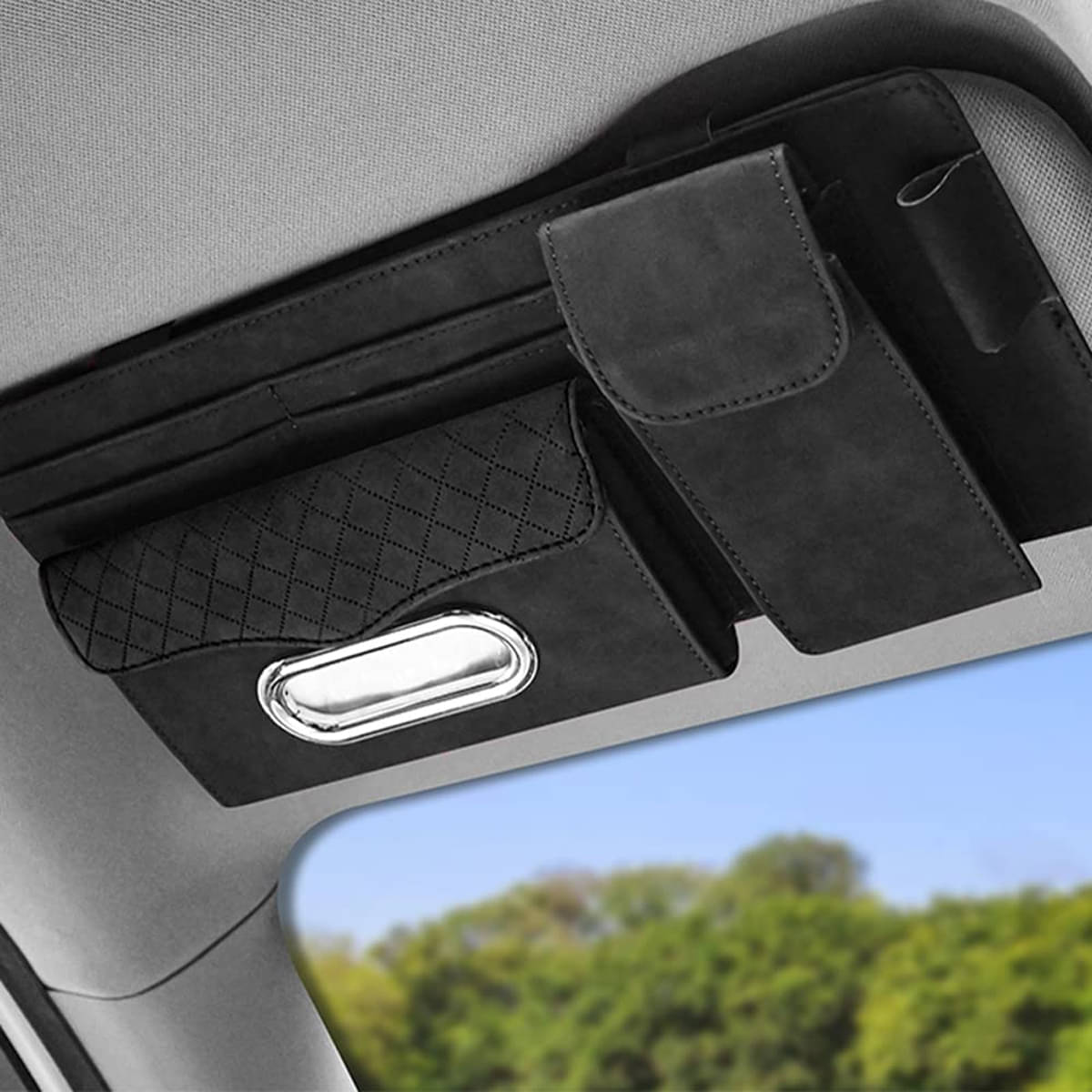 GEEO Fabric Car Hanging For Car ( Pack of 1 )     			GEEO Fabric Car Hanging For Car ( Pack of 1 )