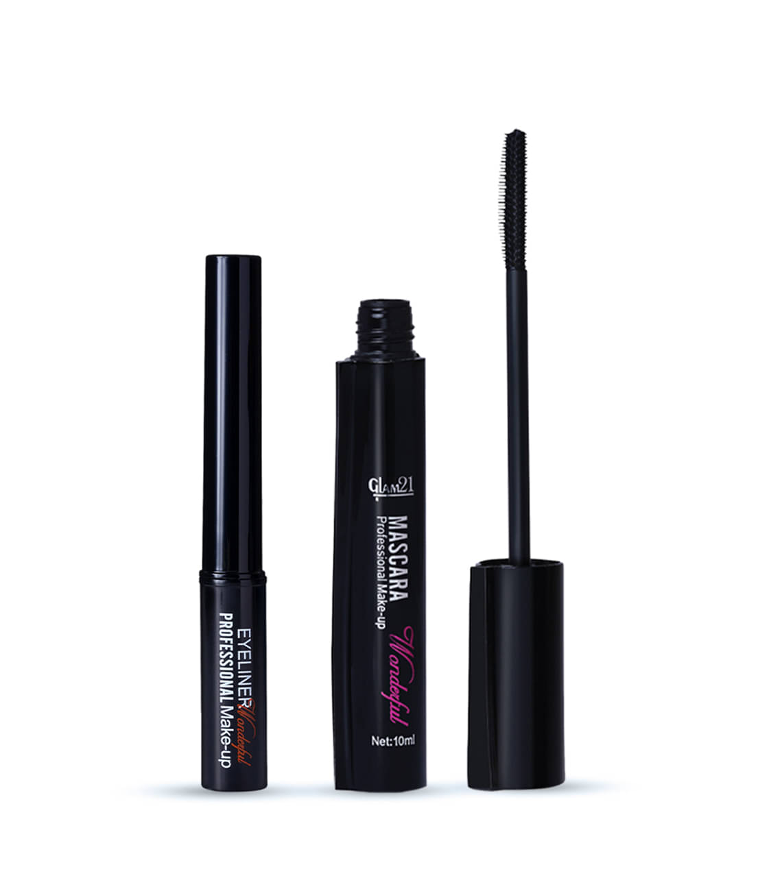     			Glam21 Matte Eyeliner, Metal Mascara Combo & Long Lasting Glossy Matte Finish Smudge & Waterproof