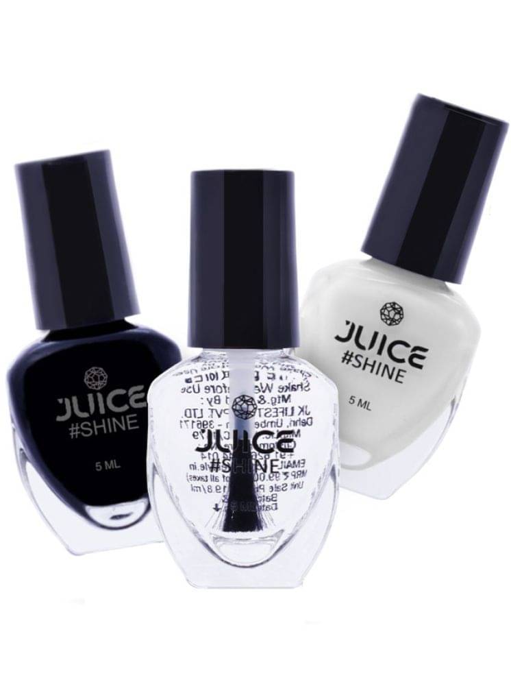     			Juice Multi Glossy Nail Polish 15 ( Pack of 3 )