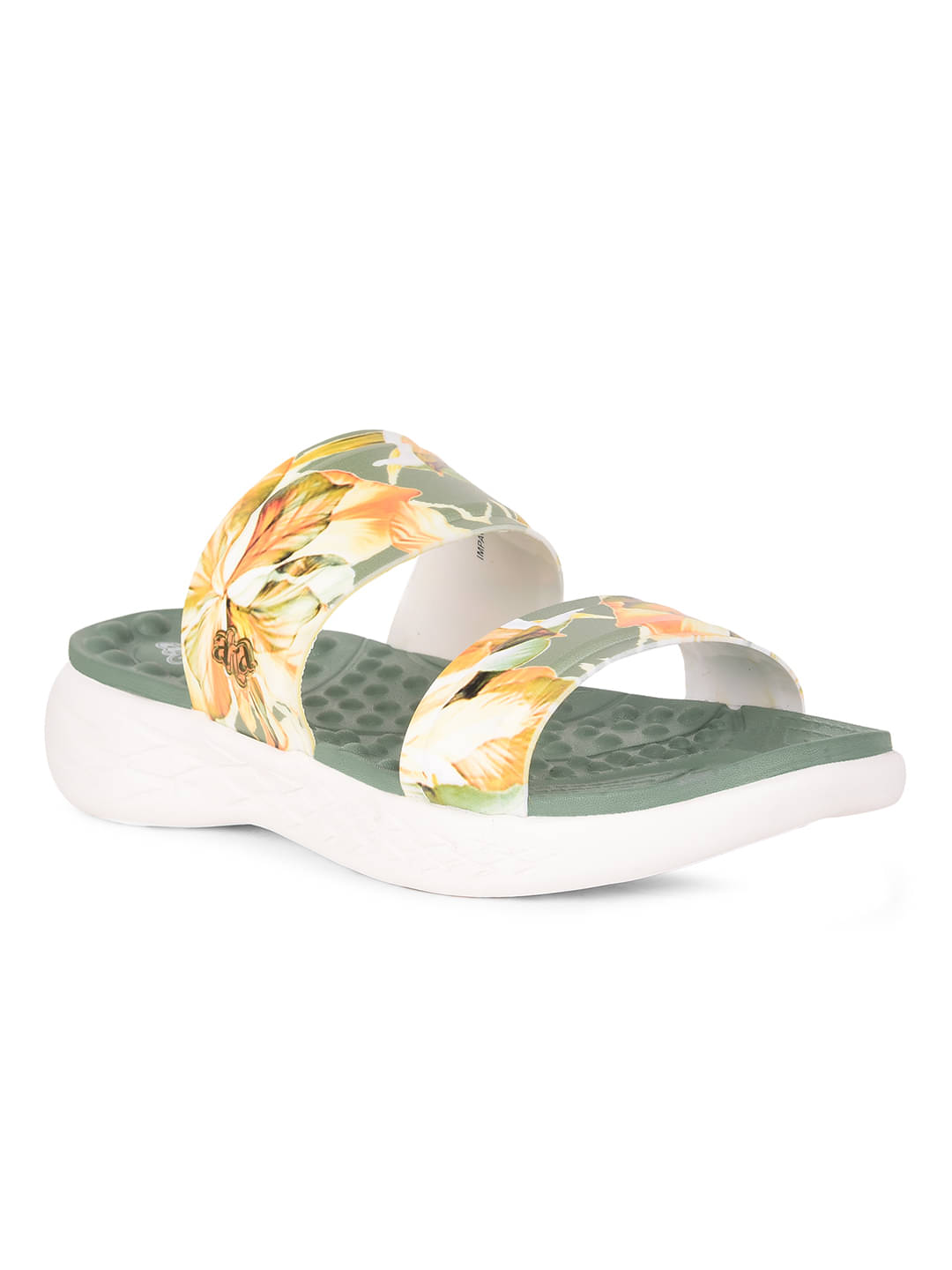 Liberty Olive Women's Slide Flip Flop Liberty Olive Women's Slide Flip Flop