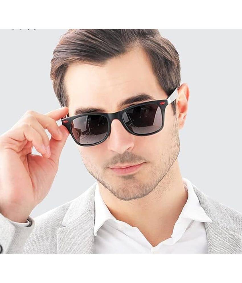Lootnixx Black Square Sunglasses ( Pack of 1 ) Lootnixx Black Square Sunglasses ( Pack of 1 )
