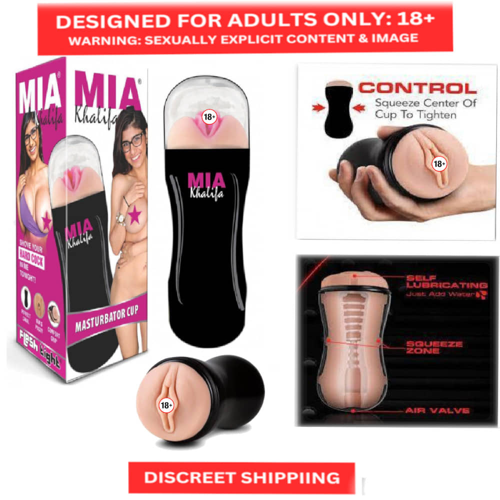 MALE SEX TOY Mia Khalifa SEX TOY POCKET PUSSY MASTURBATOR PUSSY CUP  WASHABLE HANDY PUSSY ,SEX TOY FOR MEN BY BLUEMOON