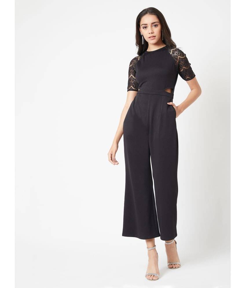     			Miss Chase Black Polyester Slim Fit Women's Jumpsuit ( Pack of 1 )