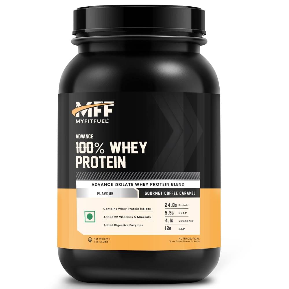 MyFitFuel Adv 100% Whey 1Kg CoffeeCaram. Whey Protein ( 1 kg , Coffee Caramel - Flavour ) MyFitFuel Adv 100% Whey 1Kg CoffeeCaram. Whey Protein ( 1 kg , Coffee Caramel - Flavour )