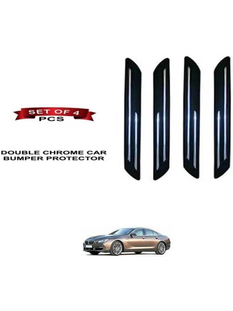 RONISH Rubber Car Bumper Protector Guard (Double Chrome) For BMW Gran Coupe     			RONISH Rubber Car Bumper Protector Guard (Double Chrome) For BMW Gran Coupe