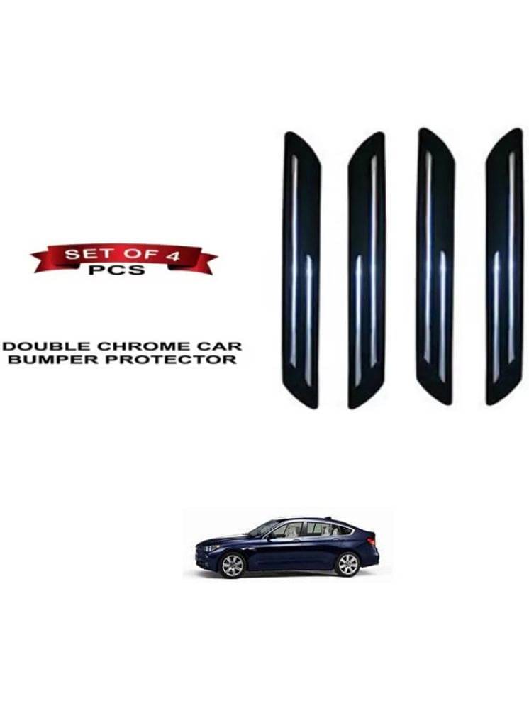 RONISH Rubber Car Bumper Protector Guard (Double Chrome) For BMW 5 Series GT RONISH Rubber Car Bumper Protector Guard (Double Chrome) For BMW 5 Series GT