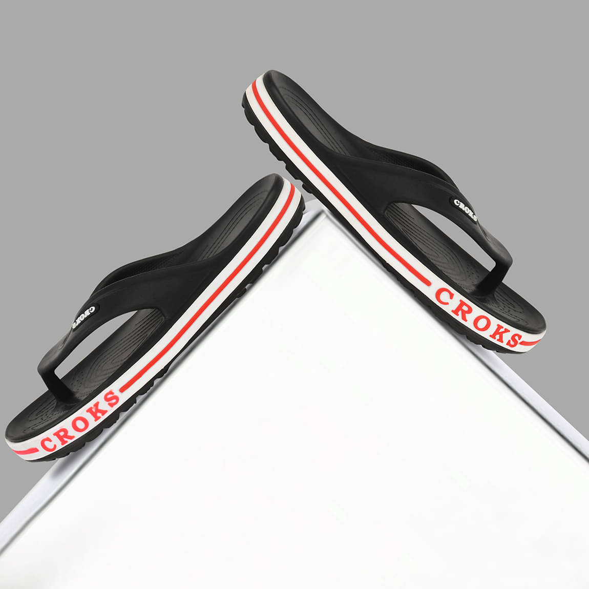     			Secritas Black Men's Daily Slipper