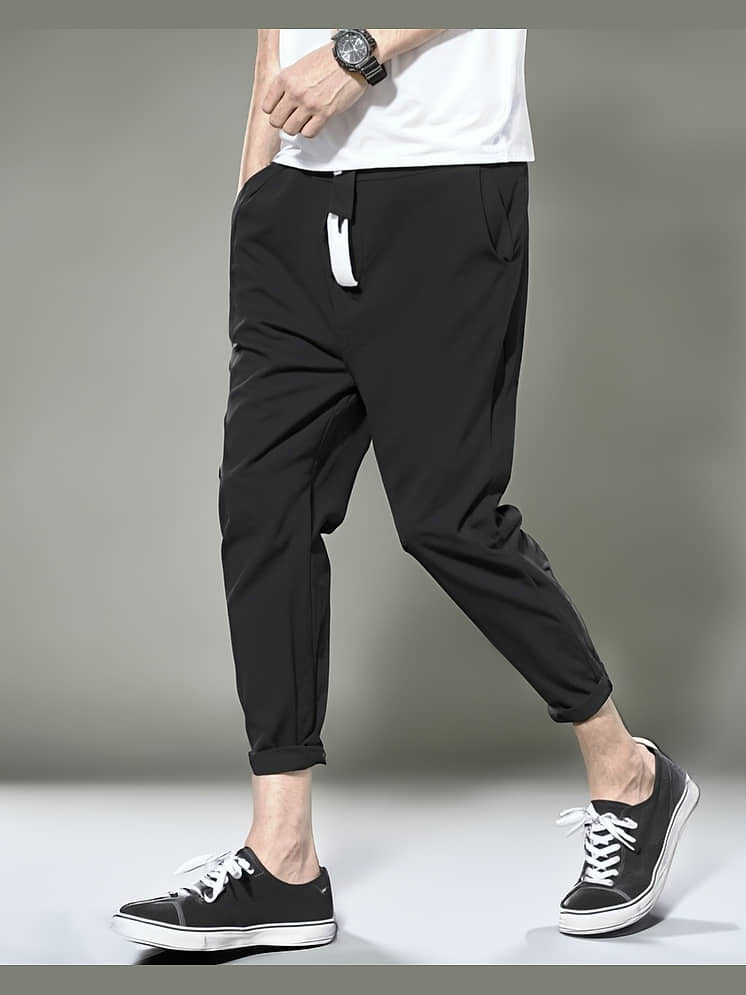 Puma Navy Polyester Lycra Joggers Pack of