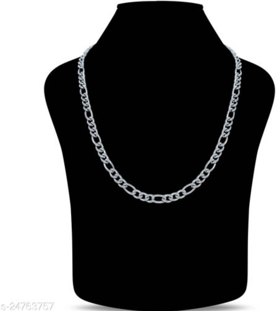 WTM Rhodium Plated Chain ( Set of 1 ) WTM Rhodium Plated Chain ( Set of 1 )