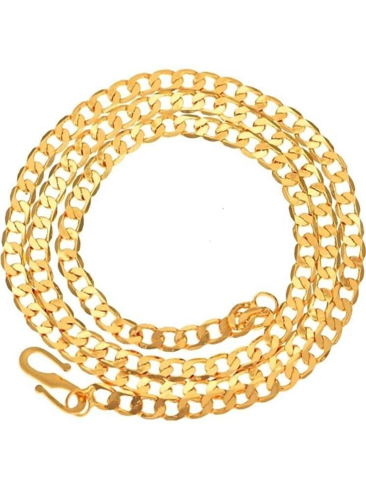 WTM Rhodium Plated Chain ( Set of 1 )     			WTM Rhodium Plated Chain ( Set of 1 )