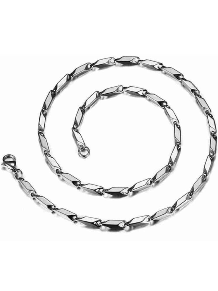WTM Rhodium Plated Chain ( Set of 1 ) WTM Rhodium Plated Chain ( Set of 1 )