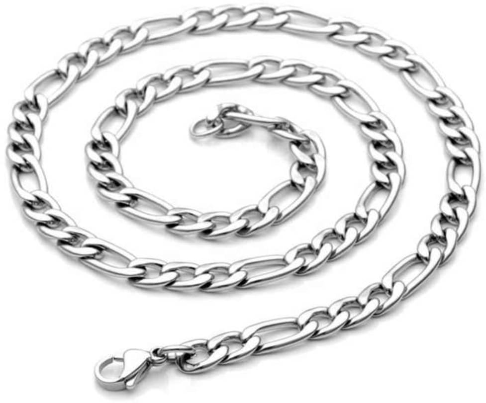 WTM Rhodium Plated Chain ( Set of 1 ) WTM Rhodium Plated Chain ( Set of 1 )