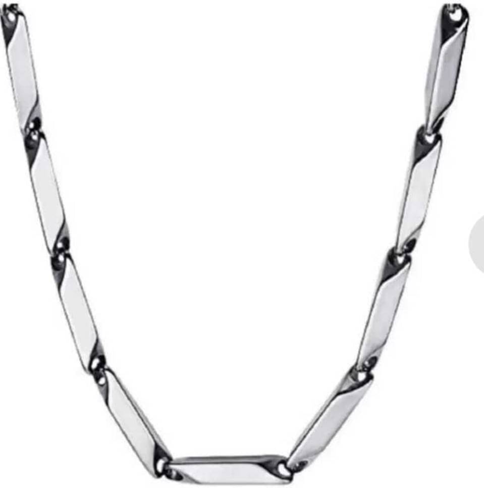 WTM Rhodium Plated Chain ( Set of 1 ) WTM Rhodium Plated Chain ( Set of 1 )
