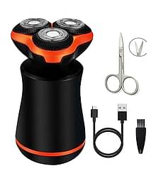 geemy Compact Portable Rotary Shaver ( Multicolor )