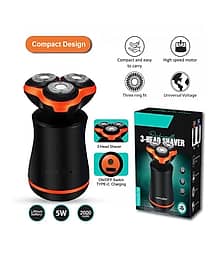 geemy Rechargeable Rotary Shaver ( Multicolor )