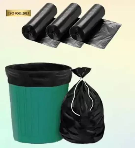     			mahek accessories Black Plastic Garbage Bag