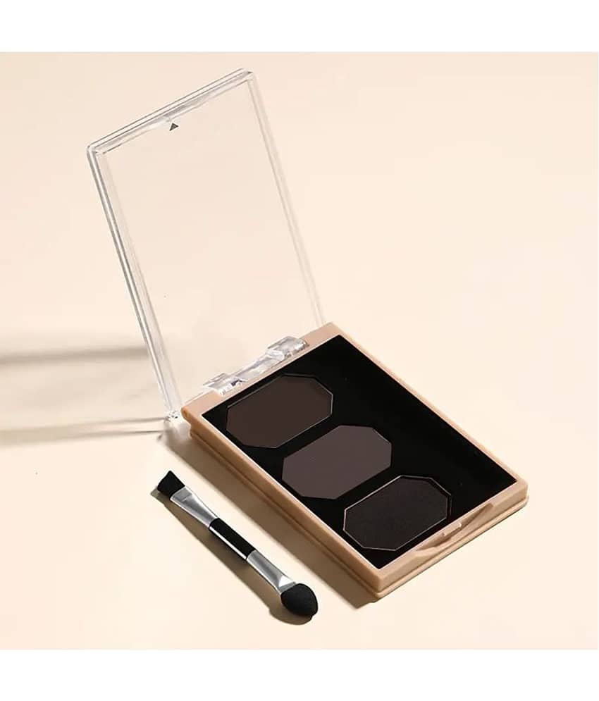 Adbeni Instant Eyebrow Powder Cake Palette With Brush Brow Eyes Brown 9 g - Makeup - Eyes | Buy online on ZillyBuy