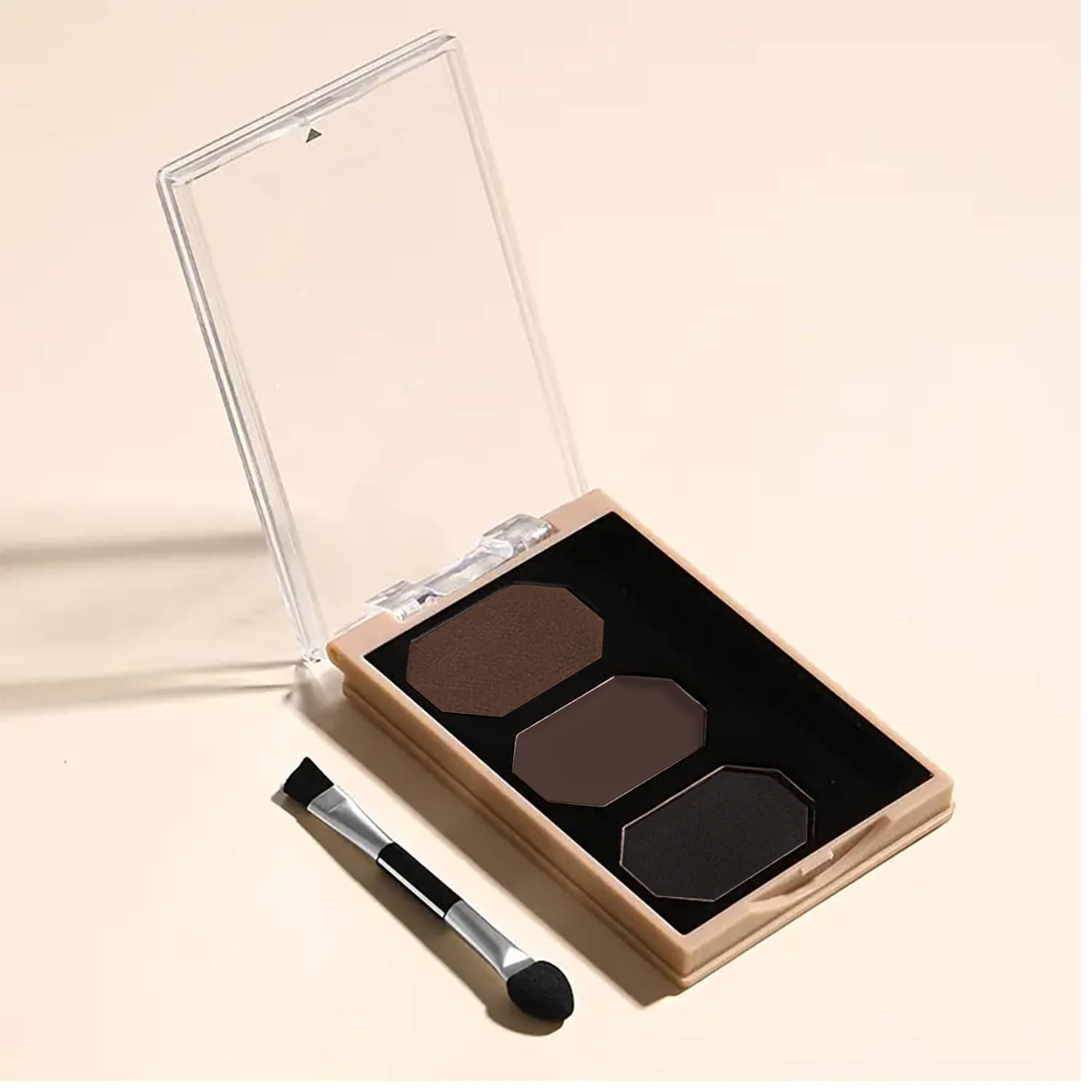 Adbeni Instant Eyebrow Powder Cake Palette With Brush Brow Eyes Black 9 g Adbeni Instant Eyebrow Powder Cake Palette With Brush Brow Eyes Black 9 g
