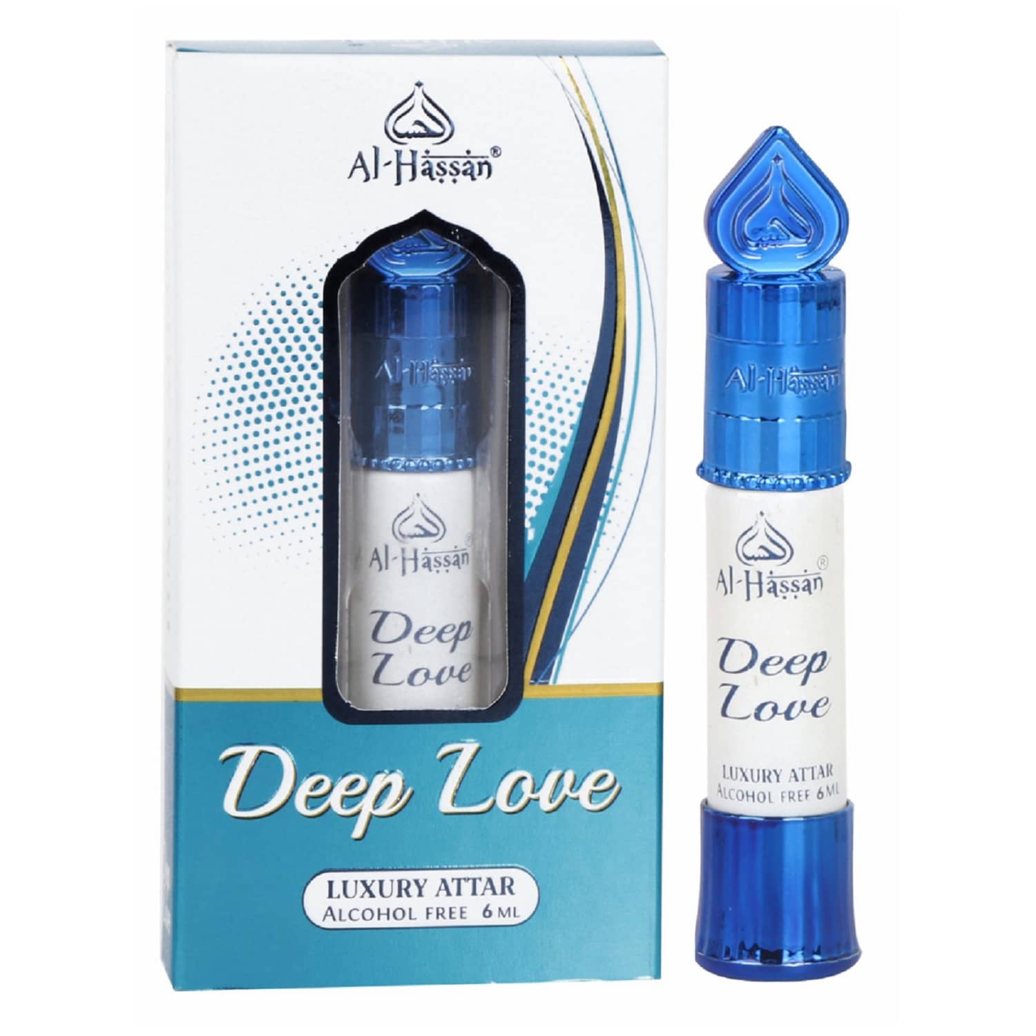 Al - Hassan Deep Love Attar For Women Alcohol-free ittar Roll on 6 ml (Pack of 1)
