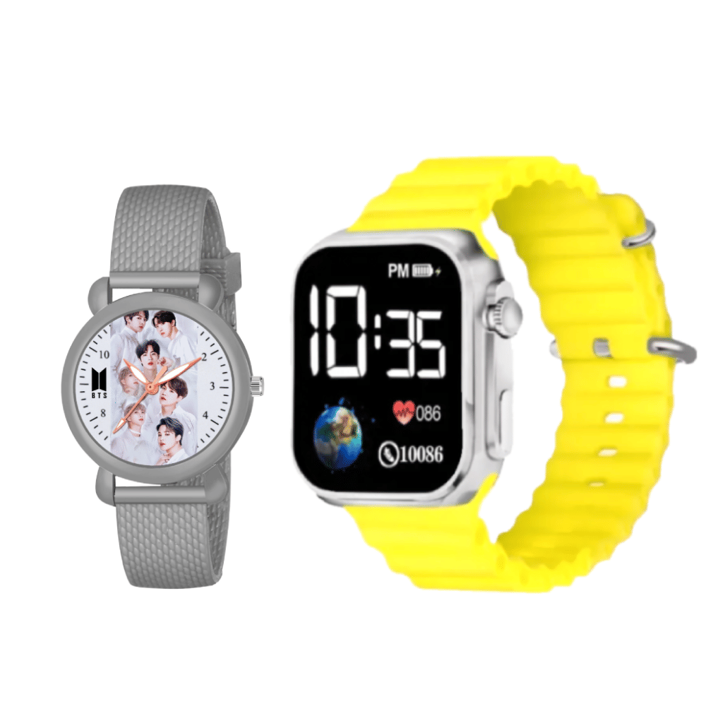     			DECLASSE Brown Silicon Analog-Digital Womens Watch