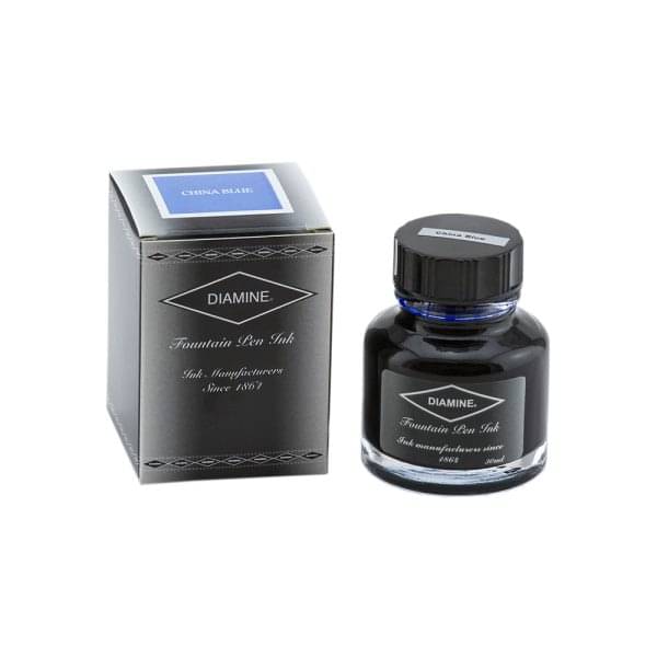     			Diamine China Blue Ink – 30ml Bottle