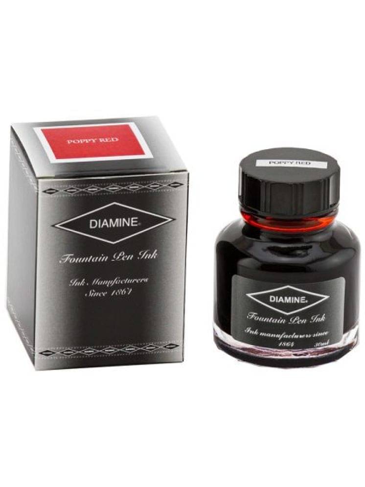     			Diamine Poppy Red Ink – 30ml Bottle