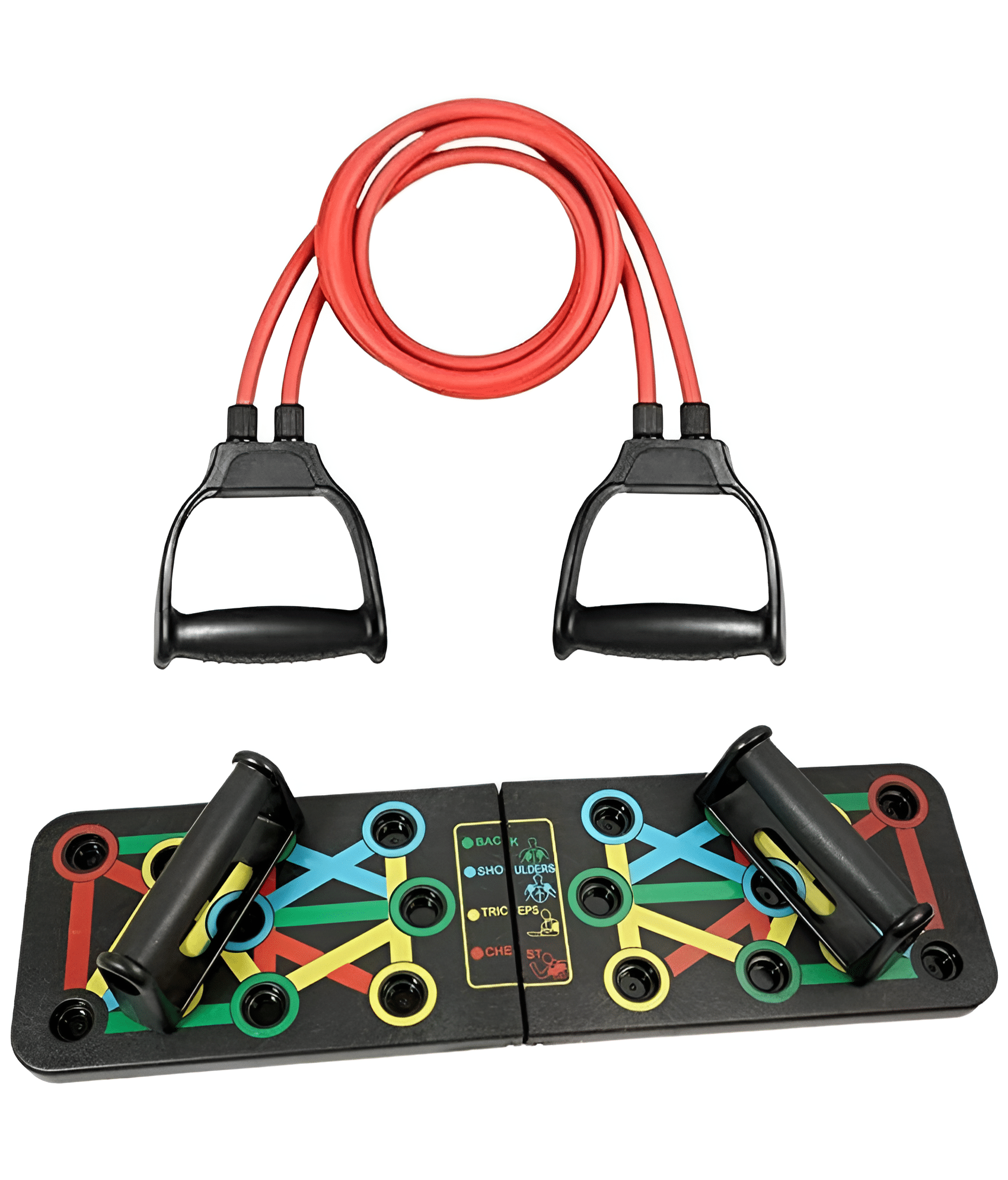 Fitness Scout Rubber Resistance Band + Wrist Support 7-10 kg Fitness Scout Rubber Resistance Band + Wrist Support 7-10 kg