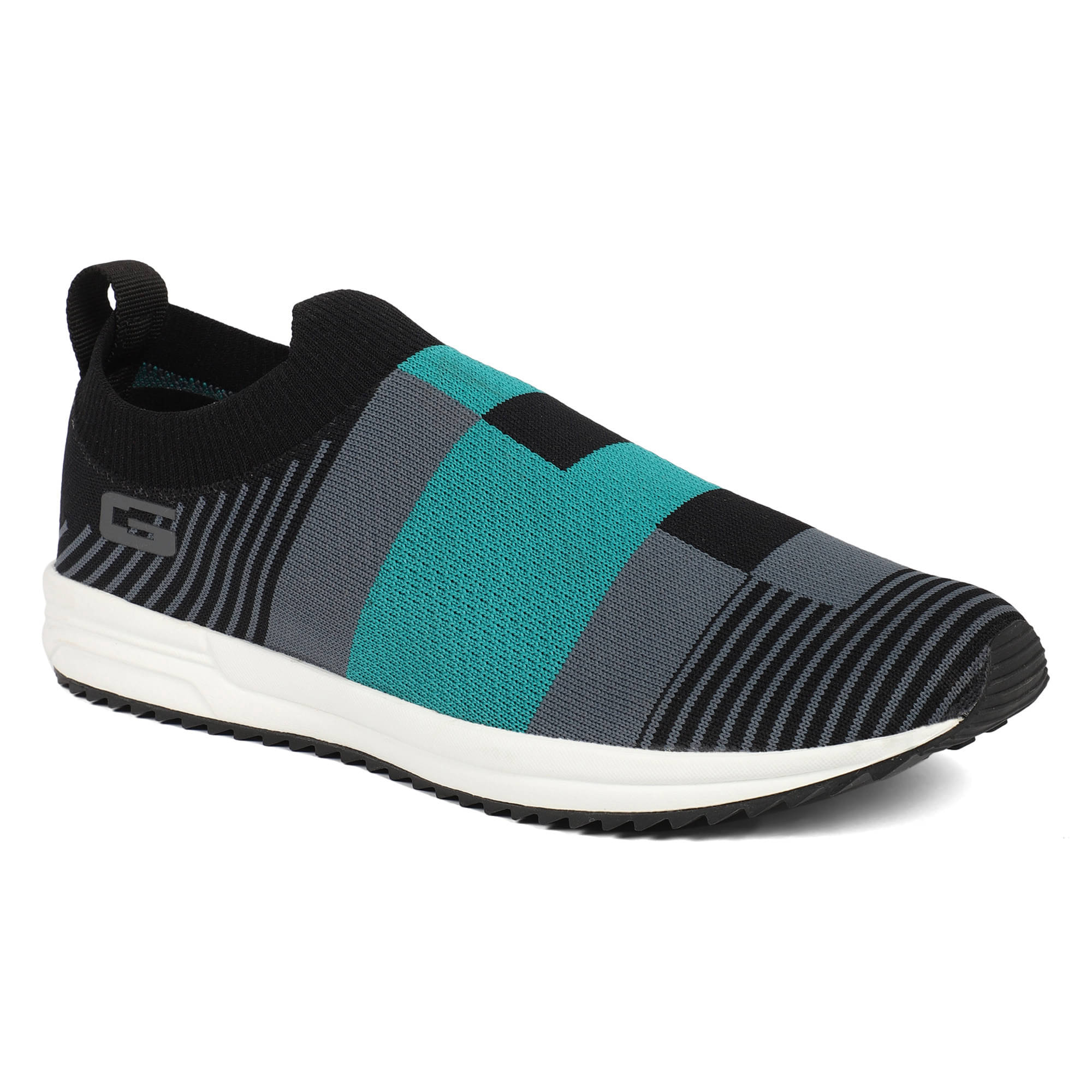     			GOLDSTAR Black Men's Slip-on Shoes
