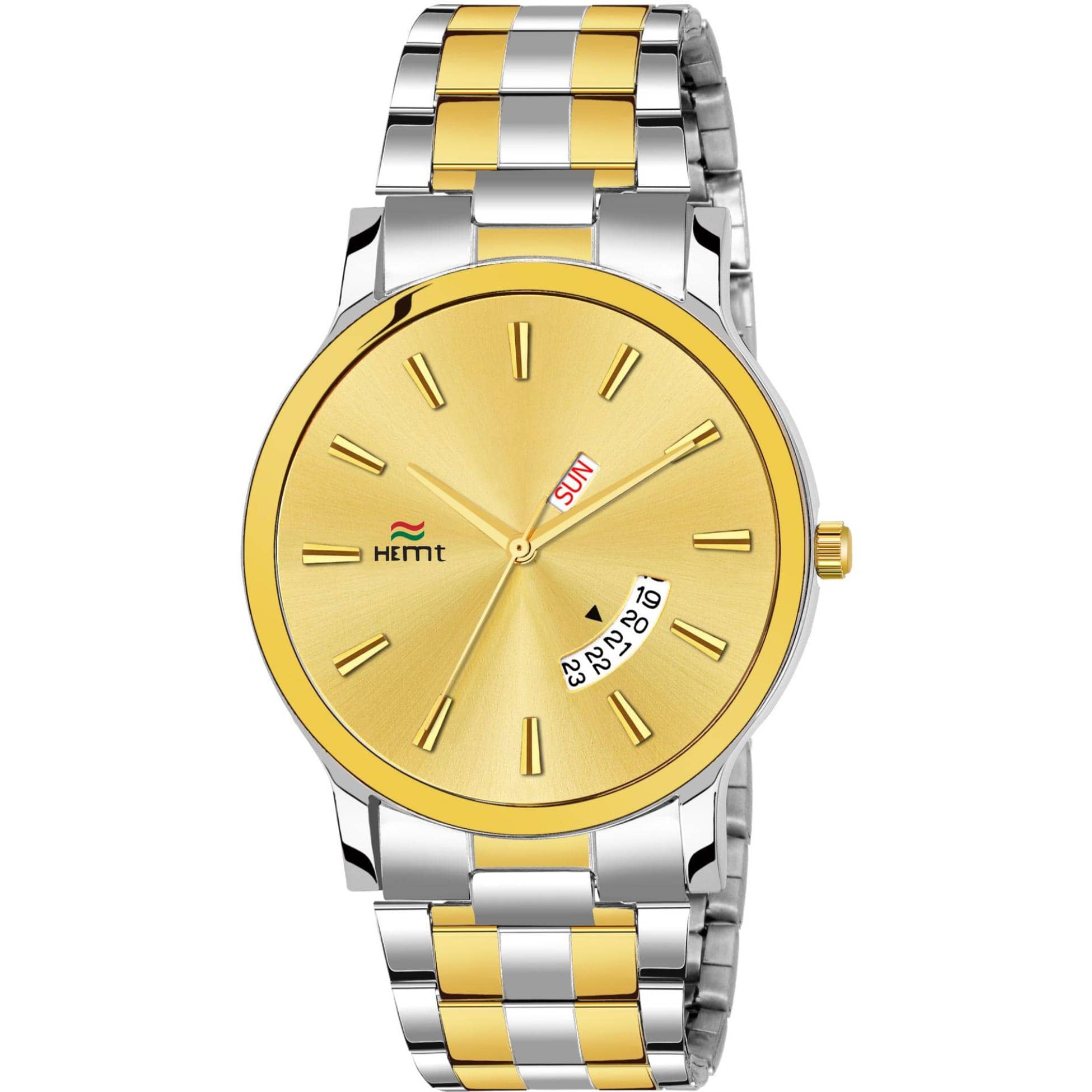 Hemt Silver Metal Analog Men's Watch