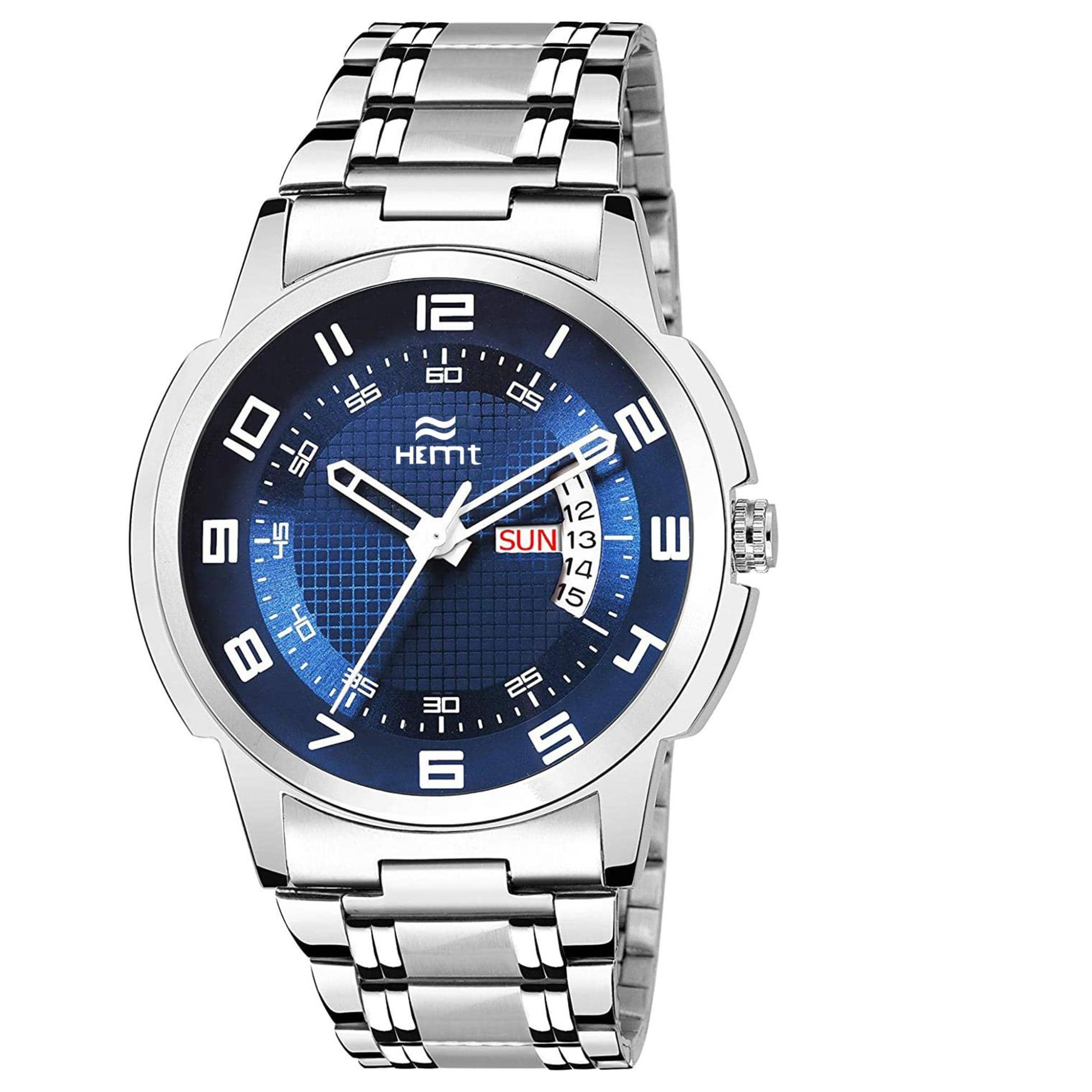 Hemt Silver Metal Analog Men's Watch