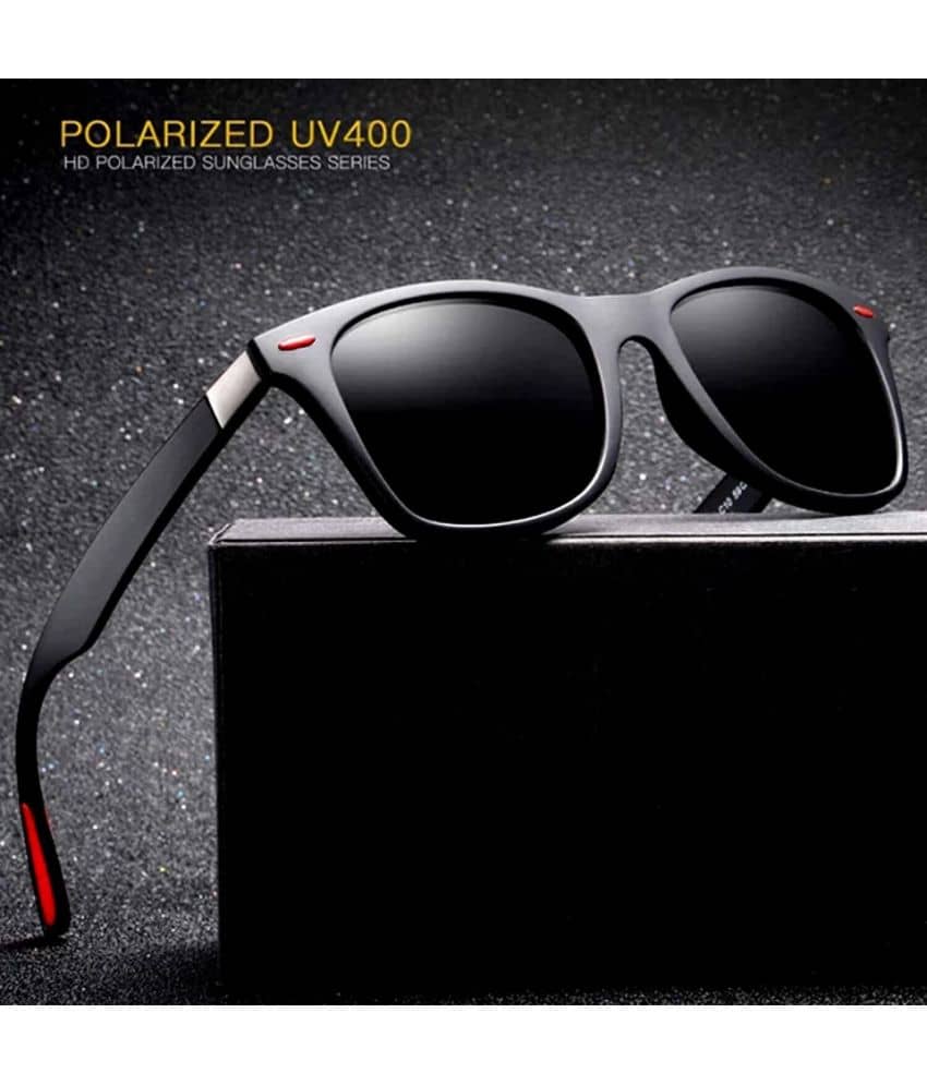 Lootnixx Black Square Sunglasses ( Pack of 1 ) - Sunglasses | Buy online on ZillyBuy