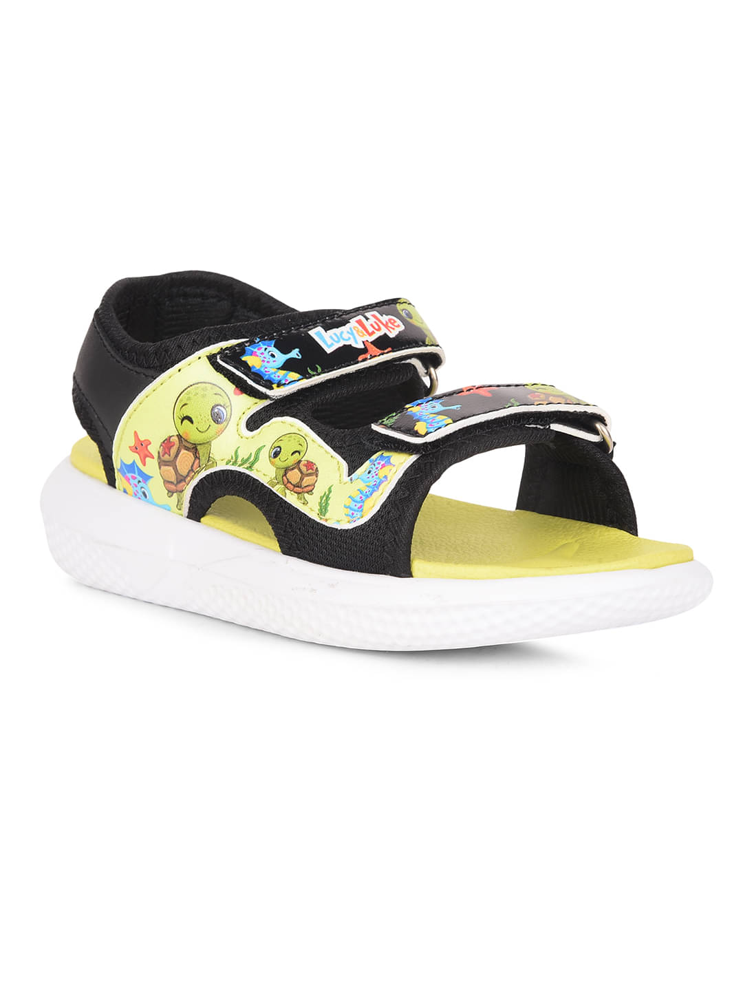     			Lucy&Luke by Liberty HIPPO-51 Black Casual Sandal For Kids