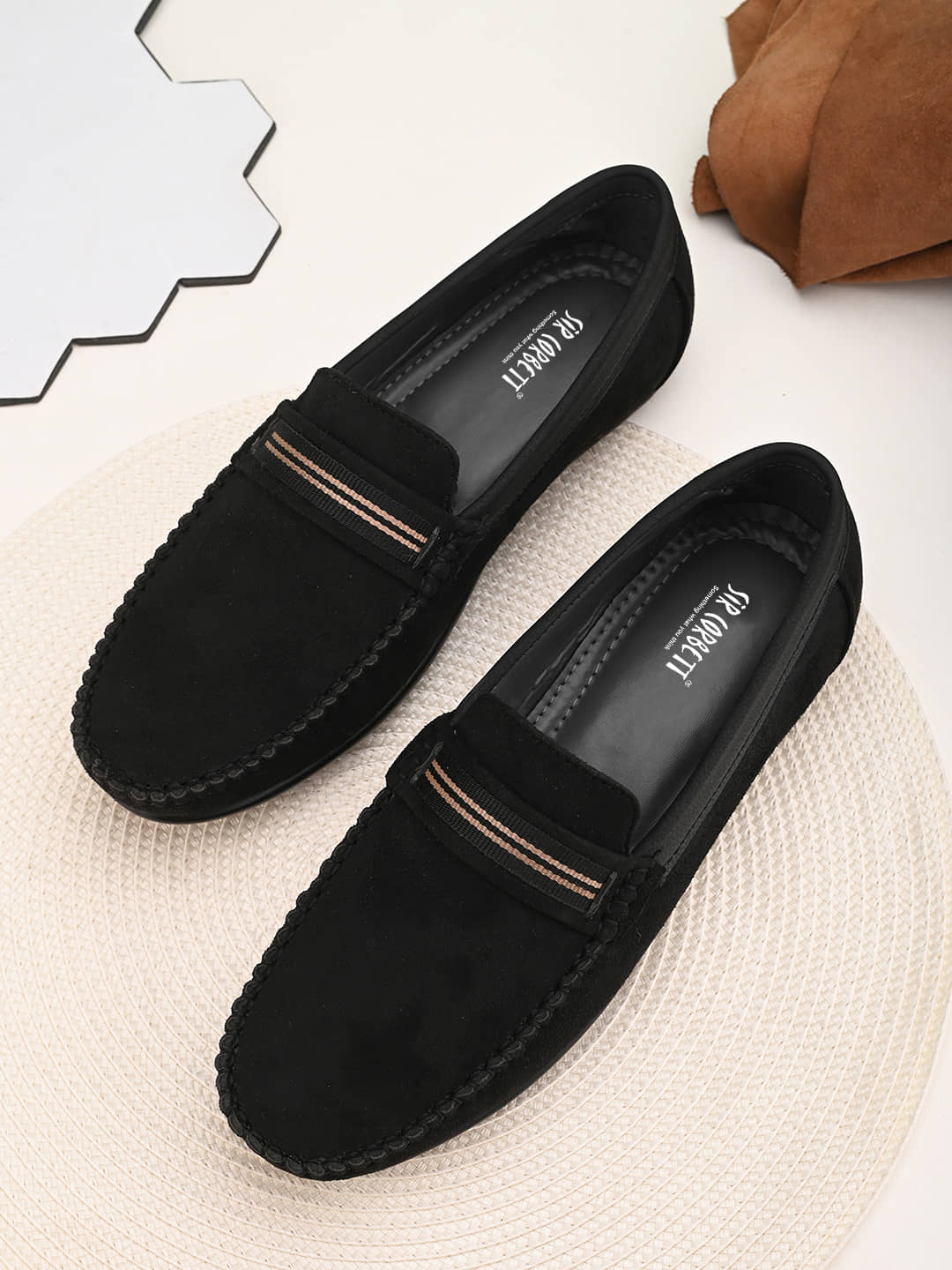 Sir Corbett Black Men's Formal - Formal Shoes | Buy online on ZillyBuy