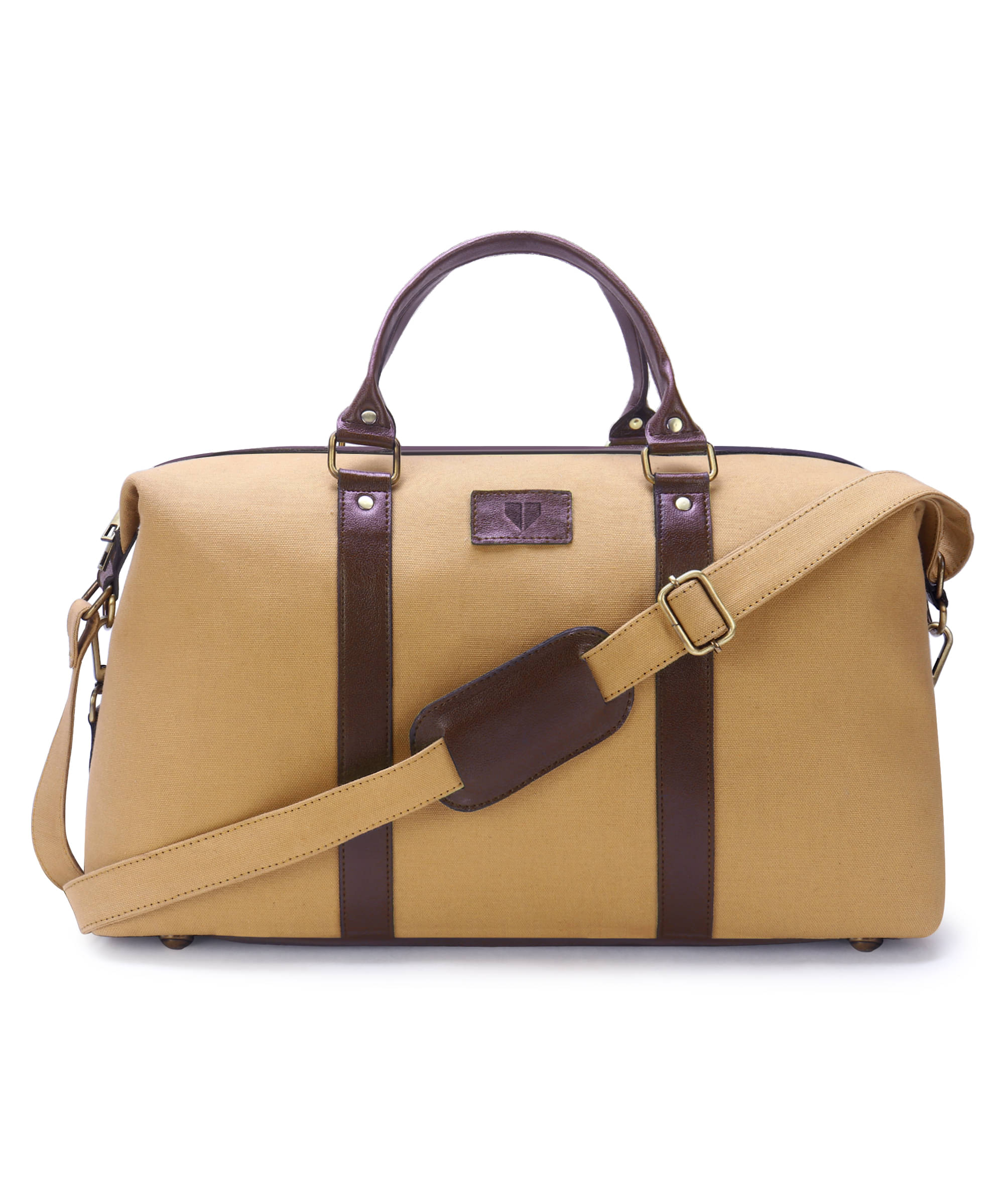     			Walrus 22 Ltrs Tan Canvas Duffle Bag