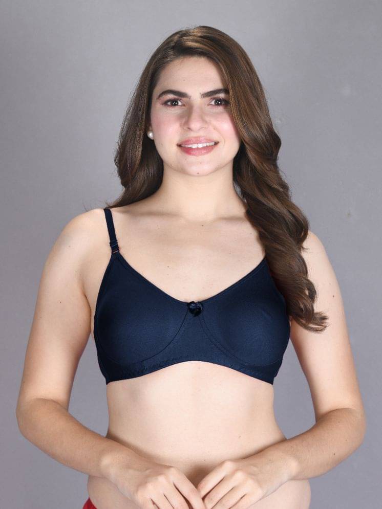 lux venus Cotton Non Padded Women's T-Shirt Bra ( Navy Blue ) VEN_BRA163_NVY_1PC lux venus Cotton Non Padded Women's T-Shirt Bra ( Navy Blue ) VEN_BRA163_NVY_1PC