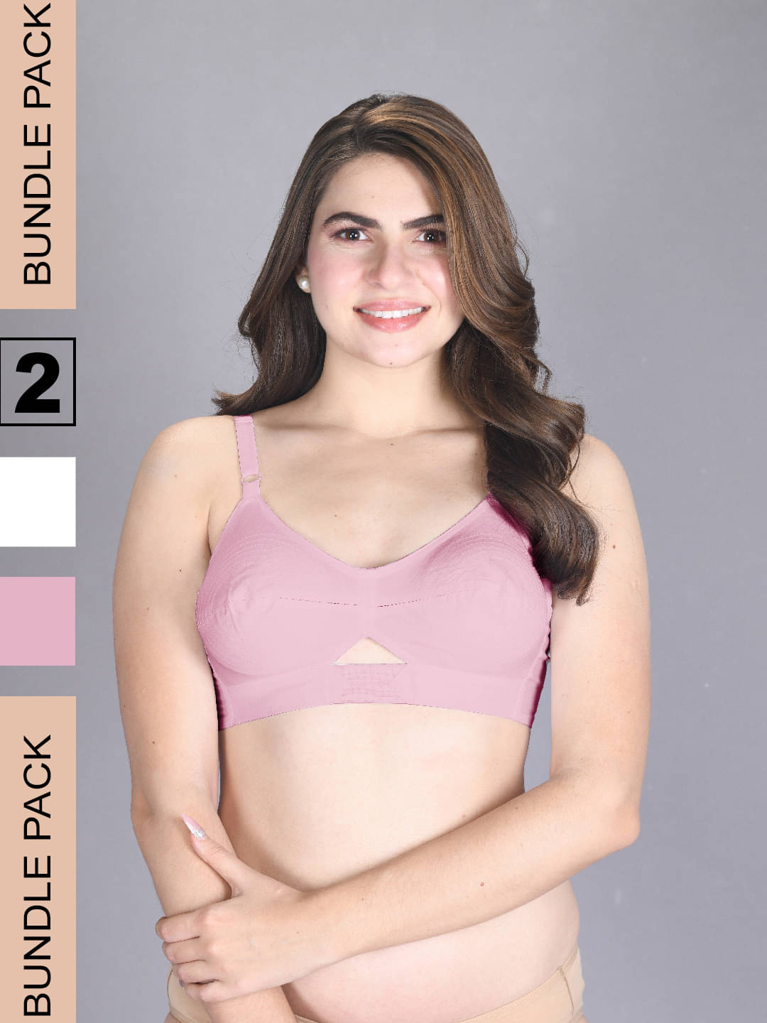 lux venus Pack of 2 Cotton Non Padded Women's Everyday Bra ( White ) VEN_BRA151_WH_BPK_2PC lux venus Pack of 2 Cotton Non Padded Women's Everyday Bra ( White ) VEN_BRA151_WH_BPK_2PC