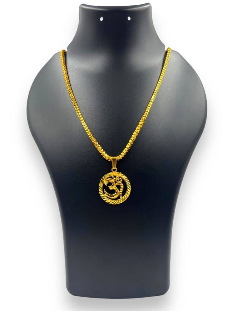 AKLINA Gold Religious Pendant With Chain ( Pack of 1 ) - Jewellery Sets | Buy online on ZillyBuy