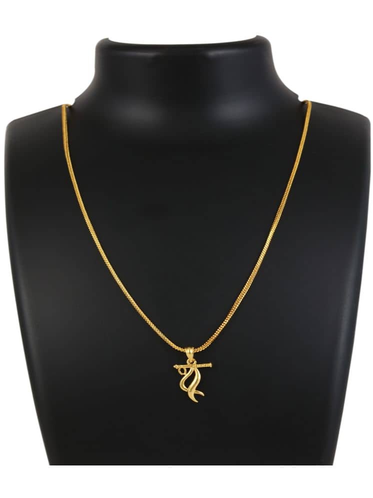 AKLINA Gold Religious Pendant With Chain ( Pack of 1 ) - Jewellery Sets | Buy online on ZillyBuy