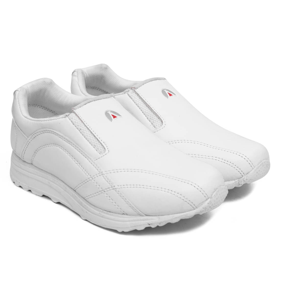 ASIAN Desire White Men's Slip-on Shoes ASIAN Desire White Men's Slip-on Shoes