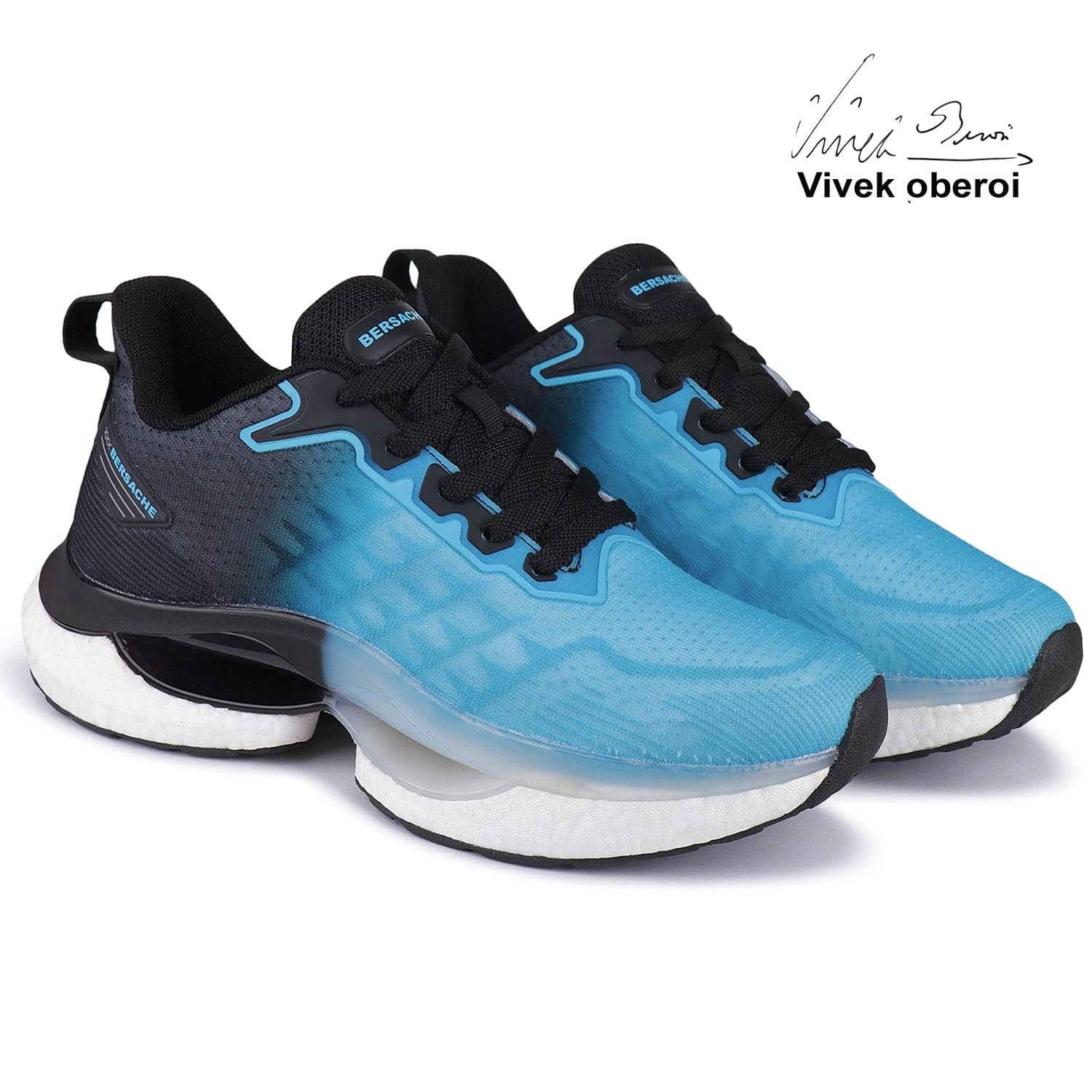 Bersache Running shoe Black Men's Sports Running Shoes Bersache Running shoe Black Men's Sports Running Shoes
