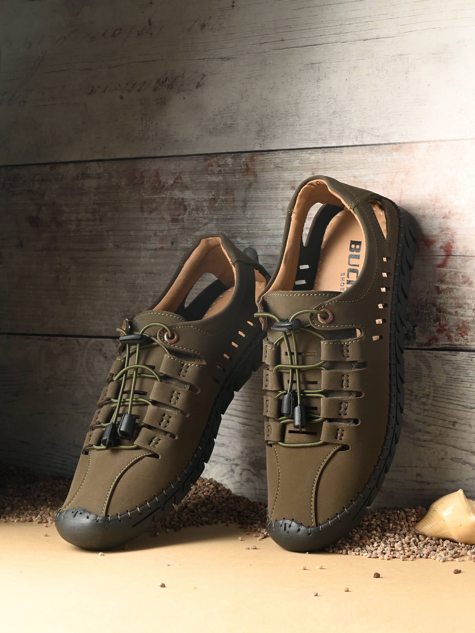 Bucik - Olive Men's Sandals