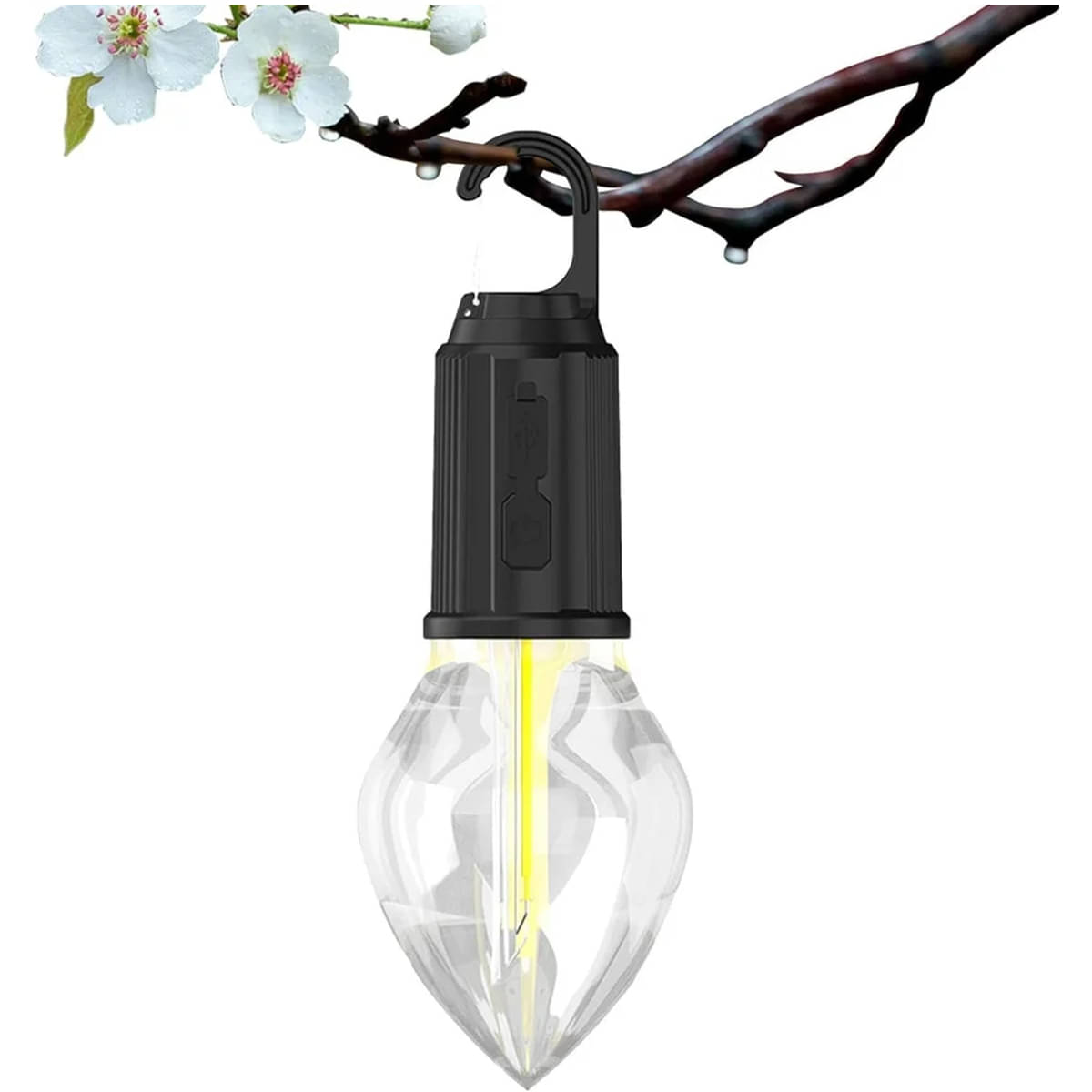 CIELKART Hanging Type-C Charging Bulb Light, 24W Yellow Emergency Light ( Pack of 1 ) CIELKART Hanging Type-C Charging Bulb Light, 24W Yellow Emergency Light ( Pack of 1 )