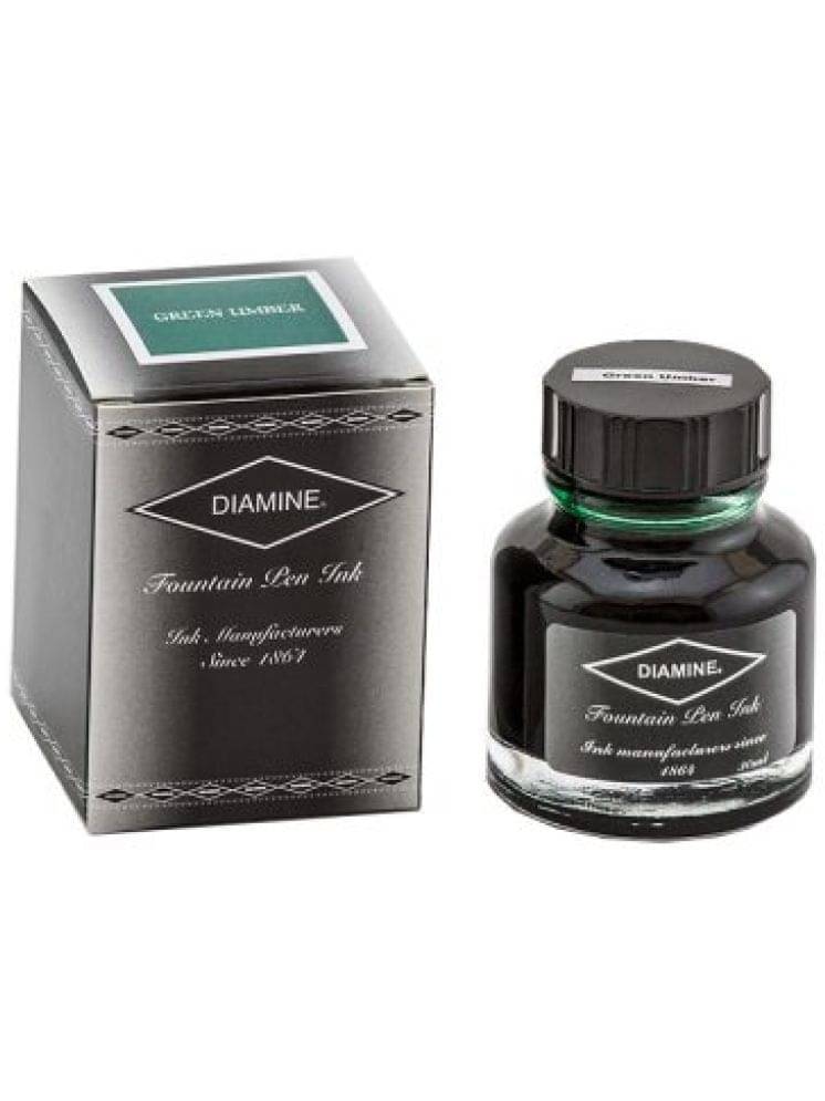     			DIAMINE  GREEN UMBER 30 ML Ink Bottle (PLASTIC BOTTLE GREEN UMBER 30 ML)